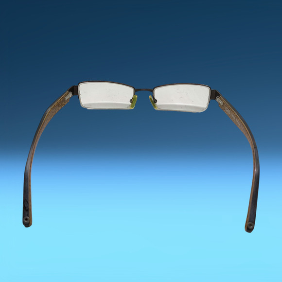Coach Vera 232 Tortoise Brown Eyeglasses Frames Only 50-18-135 Half Rim + Case